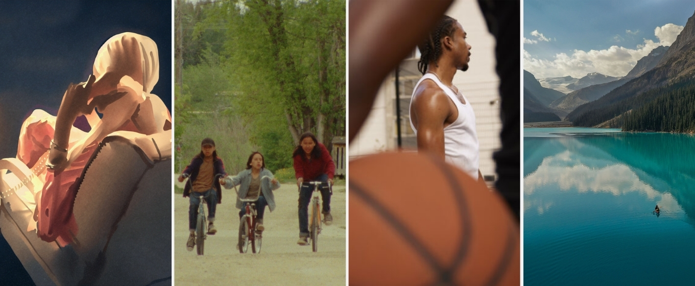 4 images de films de l'ONF